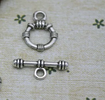 10 комплектов Тибетского серебра, высококачественный браслет из ретро-сплава без пряжки, металлические аксессуары из ювелирного сплава DIY dg4d