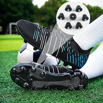 12ШТ Шипы для замены футбольной обуви Шпильки для футбольной обуви Шипы для футбольной обуви с резьбой 5 мм, подошва для спортивной обуви, Гвозди Miss