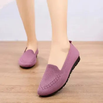 2023 Новые модные женские повседневные сетчатые дышащие кроссовки с мягкой подошвой, повседневная обувь для ходьбы Zapatos De Mujer