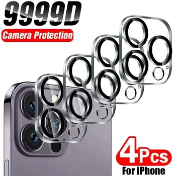 4ШТ Защитные Стекла Задней камеры HD Для iPhone 13 11 12 14 15 Pro Max Защитное Стекло Объектива на Пленке Камеры iPhone 14 13 PRO MAX