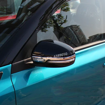 ABS хром Для Suzuki Vitara 2016 2017 2018 Автомобильная задняя крышка Бокового Зеркала Заднего Вида, накладка на рамку лампы, капот 2 шт.