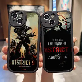 District 9 Movie Чехол Для Телефона iPhone 13 12 14 11 Pro Max Mini Xs X Xr 7 8 Plus SE2020 Силиконовый Чехол С Текстурой Мягкой Кожи