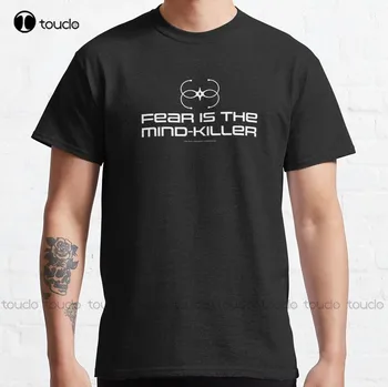 Dune Fear is the mind-killer Классическая футболка custom t-shirt Custom aldult Teen унисекс с цифровой печатью xs-5xl All seasons хлопок