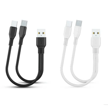 DXAB 2 in1 USB C для Android кабель Micro Usb кабель для быстрой зарядки телефонного провода