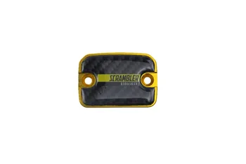 KODASKIN Carbon Италия, Передняя крышка бачка тормозной жидкости для Ducati Scrambler FULL THROTTLE (золото))