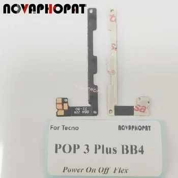 Novaphopat для Tecno POP 3 Plus BB4 Включение Выключение Увеличение Уменьшение громкости Лента Кнопка питания Гибкий кабель