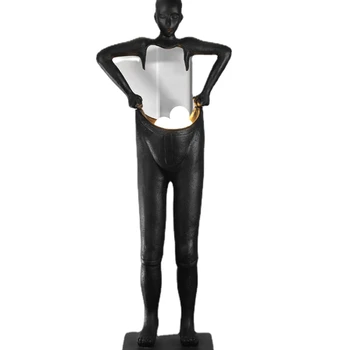YY Постмодернистские Брюки Man Art Sculpture Украшение Торшера Вестибюля
