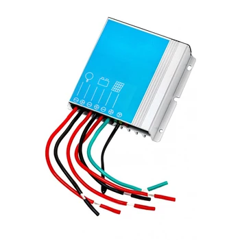 Автоматический контроллер солнечной зарядки 10A 12 В/24 В с напряжением системы MPPT 85.8*81*23.1 мм для электрооборудования уличных фонарей