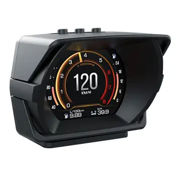 Автомобильный Hud GPS Спидометр Цифровой GPS Спидометр С Сигнализацией Превышения Скорости Автомобильный Универсальный HUD Головной Дисплей Цифровой Дисплей GPS Head