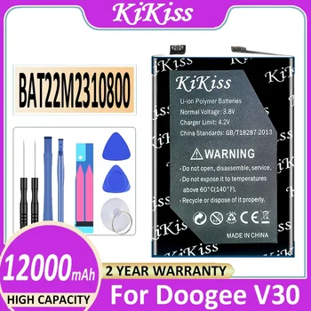 Аккумулятор KiKiss BAT22M2310800 12000mAh для Doogee V30 Bateria