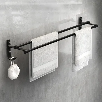 Вешалка для полотенец Над дверью, держатель для полотенцесушителя, Кухонный шкаф для ванной комнаты из нержавеющей стали, Вешалка для полотенец, полка-вешалка