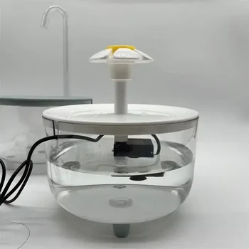 Диспенсер с фильтром для напитков Автоматическая Электрическая чаша для домашних животных с отключением звука для поилки кошки Фонтан воды 1500 мл USB для питья