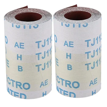 Длина 2X5 м, ширина 115 мм, абразивная наждачная бумага с зернистостью 600 г. Наждачная бумага для наждачной бумаги