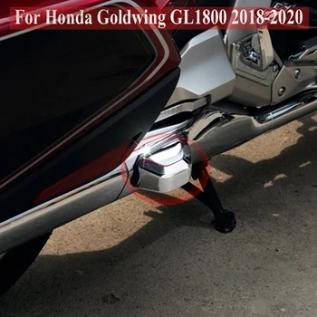 Для Honda Goldwing GL1800 2018 2019 2020 2021 2022 Защитные чехлы для седельных сумок Хромированные Аксессуары для мотоциклов ABS Пластик