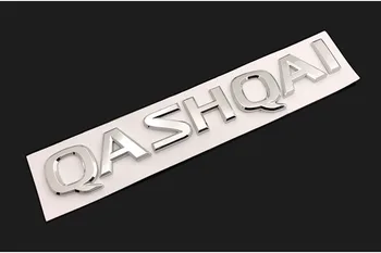 Для Nissan QASHQAI 2016-2022 Высококачественные ABS Хромированные наклейки с надписью на задней двери, нашивка cvt, нашивка с логотипом, украшение автомобиля, аксессуары