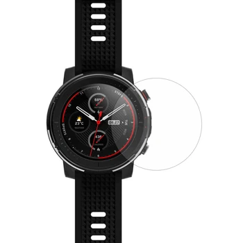 Защитная пленка для экрана из закаленного стекла для смарт-часов Xiaomi Huami AMAZFIT Stratos 3 Smartwatch GPS Sport Smart Watch