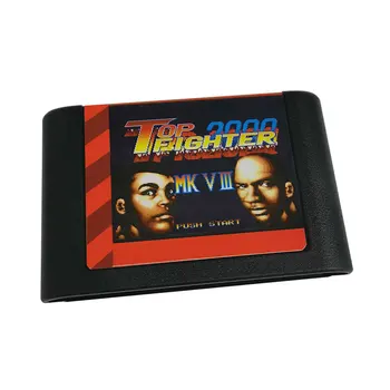 Игровой Картридж Top Fighter 2000 Для 16-битной Игровой консоли NTSC и PAL ViACdeo