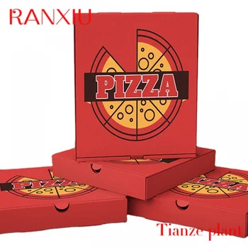 Изготовленная на заказ дешевая упаковка из пищевой бумаги для пиццы