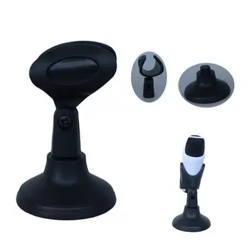 Конденсаторный микрофон, черная подставка, металлический Регулируемый держатель микрофона, высококачественный кронштейн для проводного/беспроводного микрофона