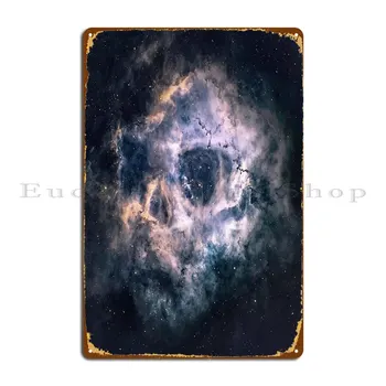 Металлическая табличка Rosette Nebula, персонализированный настенный жестяной плакат Cave Club Bar Bar Club