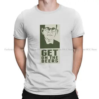 Мужская футболка Beers с надписью Get on the Beers 7, базовая повседневная футболка, новинка, свободный дизайн.