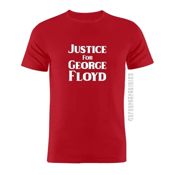 Мужская футболка из 100% хлопка, Футболка Унисекс, Черная Футболка Lives Matter Justice For George Floyd Artwork Tee