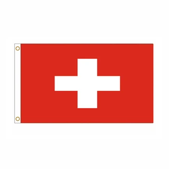 Национальный флаг Швейцарской Конфедерации 90x150 см, Национальный флаг Швейцарии