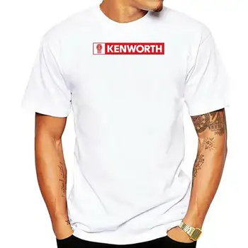 Новая Черная Мужская Футболка С Логотипом Kenworth Truck