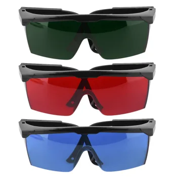 Новые защитные очки Лазерные защитные очки Зеленые синие очки с красными глазами Защитные очки зеленого цвета Высокое качество и новинка