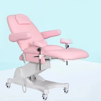 Оптовая цена Кресло для осмотра с кольпоскопом Электрическая гинекологическая кровать для гинекологии