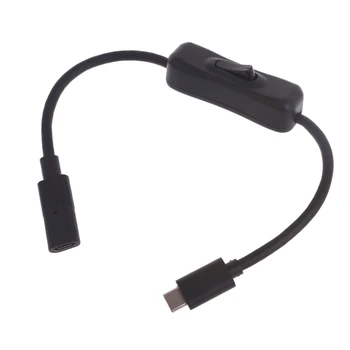 Переключатели питания M2EC USB Type C для подключения кабеля-удлинителя 10 Гбит/с