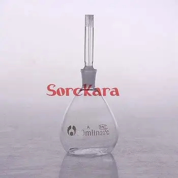пикнометр для определения удельного веса бутылки из лабораторного стекла объемом 10 мл