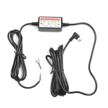 Порт Mini / Micro USB, кабель, комплект автомобильного зарядного устройства, понижающий кабель от 12 В до 5 В для камеры, рекордера, видеорегистратора, Эксклюзивный блок питания