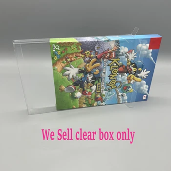 Прозрачная защитная коробка для консоли NS SWITCH Klonoa Phantasy Reverie1＆ 2, предназначенная для отображения коллекции консолей.