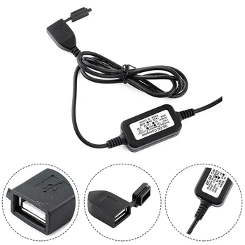 Прочное Водонепроницаемое USB-Зарядное Устройство для Мотоцикла Smart Phone GPS 12V24V с Водонепроницаемой Крышкой и Прочным Материалом