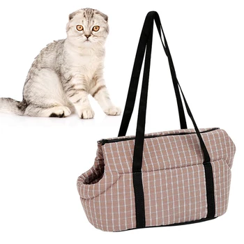 Рюкзак для путешествий из ткани Оксфорд, сумка на молнии, удобная сумочка для домашних животных, Корзина для хранения кошачьего корма, модные принадлежности для собак