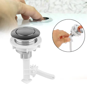 Универсальная кнопка двойного смыва бачка для воды в туалете круглой формы, Кнопка двойного смыва в туалете, кнопки для ванной комнаты, 38 мм
