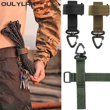 Универсальный ремешок с пряжкой для военного рюкзака, уличных тактических перчаток, зонтиков для скалолазания, крючка для хранения веревки, предохранительного зажима и пряжки