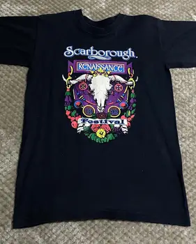 футболка с графическим рисунком scarborough fair размер S с длинными рукавами