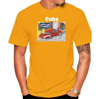 Футболки Cuba Streets of Cuba, Футболка для Мужчин, Женщин, Детей, Новые Топы с буквенным принтом 2022, Мужская футболка с принтом