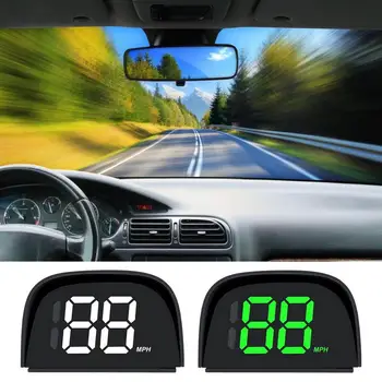 Цифровой Автомобильный Спидометр Универсальный Головной Дисплей Auto Car Hud GPS Спидометр Цифровое Измерение Пробега Спидометр Для Автомобиля