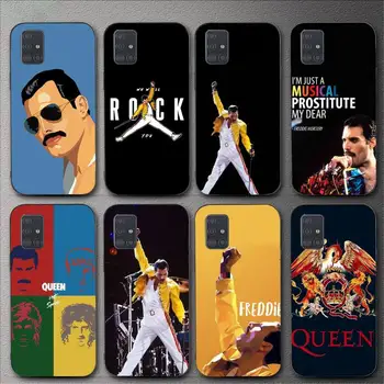 Чехол для телефона Freddie Mercury Queen Для Samsung Galaxy A02 A12 A13 A22 A32 A41 A51 A53 A71 A73 в виде Ракушки