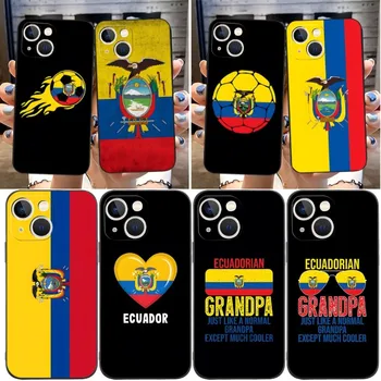 Чехол Для Телефона С Национальным Флагом Эквадора Funda Для Apple Iphone 12 Pro 13 11 14 Max Xr X Xs Mini 6 6s 7 8 Plus Дизайнерская Задняя Крышка
