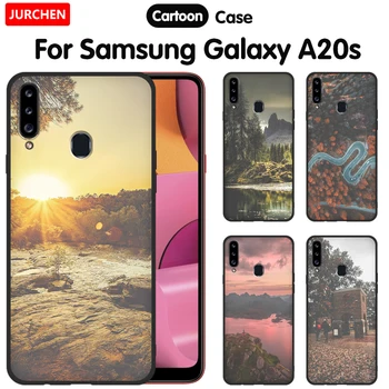 Чжурчжэньский чехол для телефона Samsung Galaxy A20S, чехол из ТПУ, мягкий силиконовый чехол, милый мультяшный чехол для Samsung Galaxy A10s, чехол
